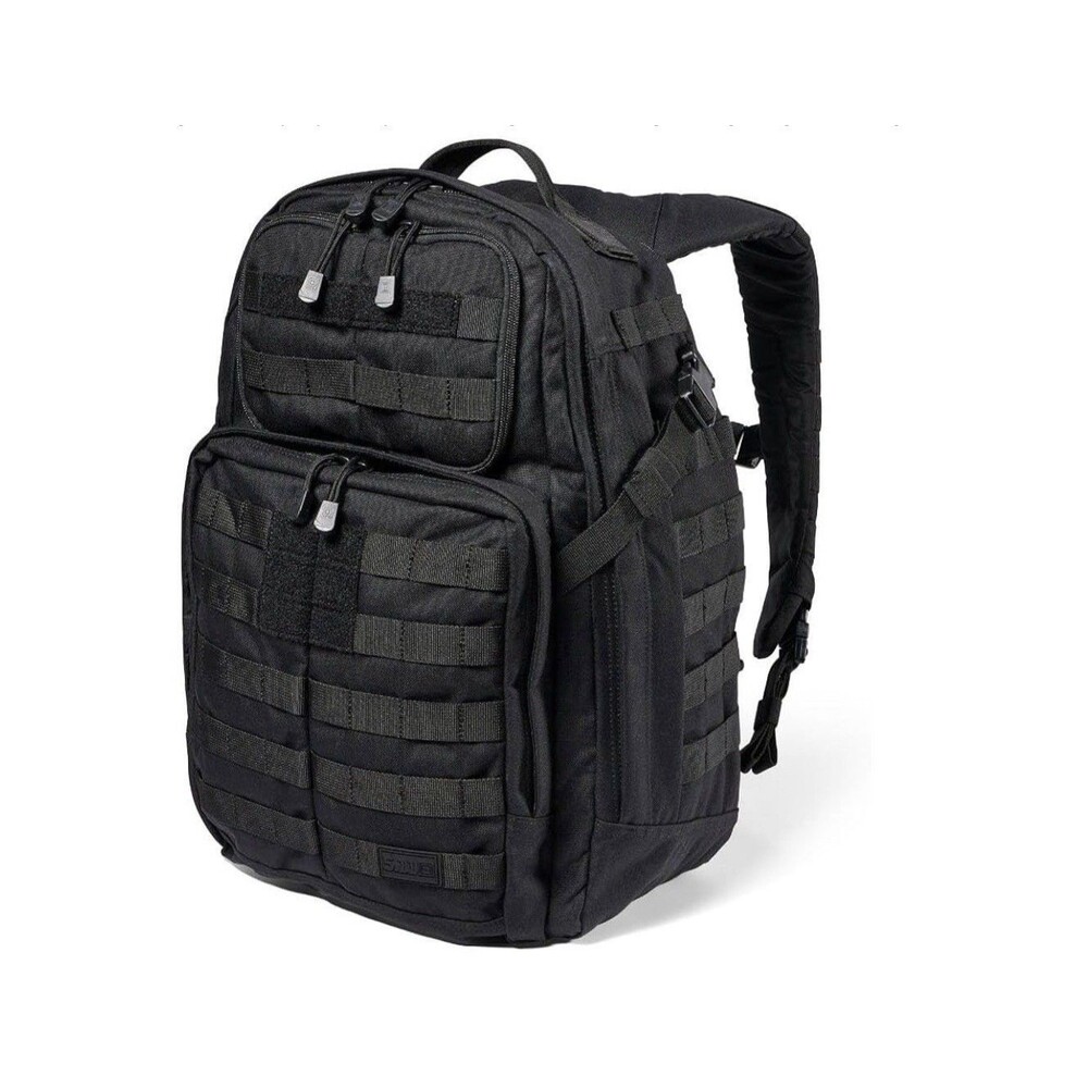 5.11 Tactical Black Backpack Zip Closure w/ External Pockets